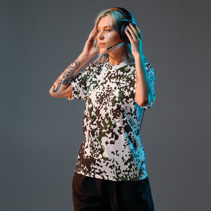 Danish Flecktarn Snow CAMO unisex sports jersey Sports Jerseys