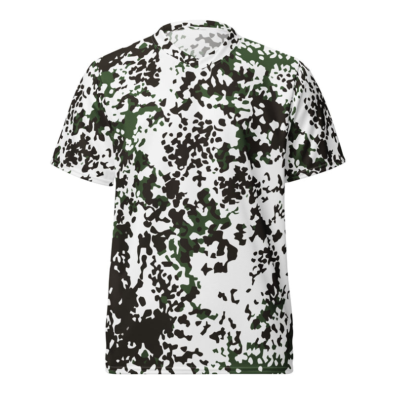 Flecktarn Scandinavian Snow CAMO Unisex Sports Jersey