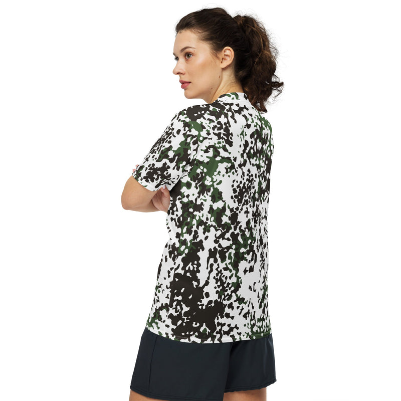Flecktarn Scandinavian Snow CAMO Unisex Sports Jersey