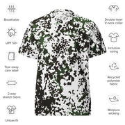 Flecktarn Scandinavian Snow CAMO Unisex Sports Jersey