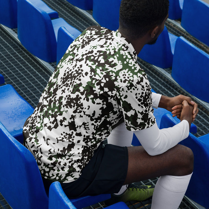 Flecktarn Scandinavian Snow CAMO Unisex Sports Jersey