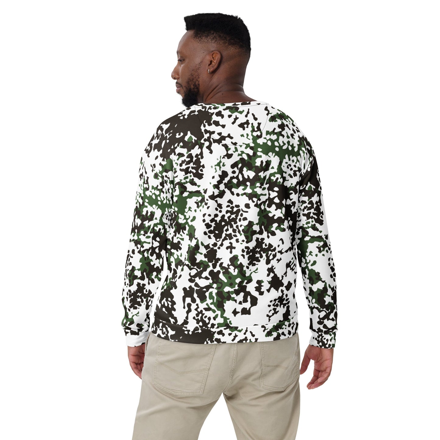 Danish Flecktarn Snow CAMO Unisex Sweatshirt - Sweatshirts