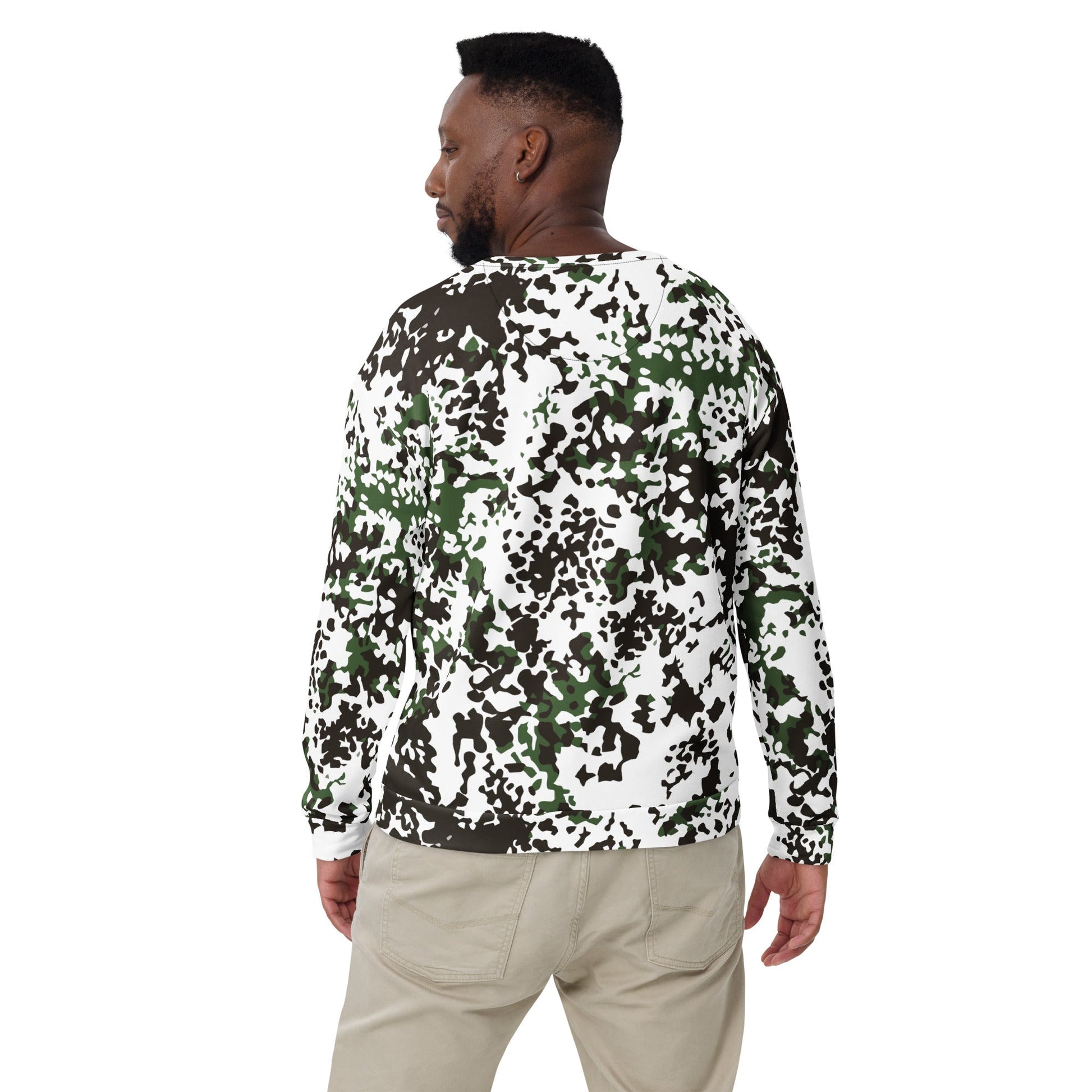 Danish Flecktarn Snow CAMO Unisex Sweatshirt - Sweatshirts