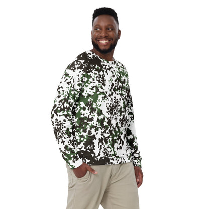 Danish Flecktarn Snow CAMO Unisex Sweatshirt - Sweatshirts
