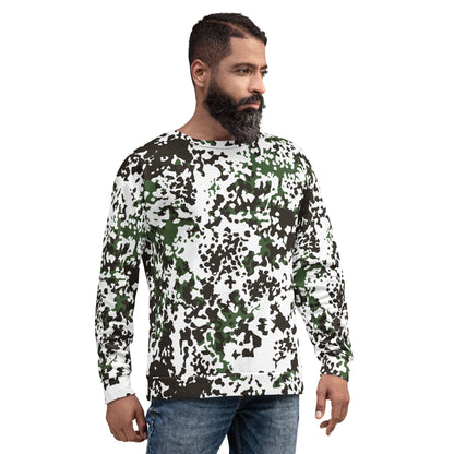 Danish Flecktarn Snow CAMO Unisex Sweatshirt - Sweatshirts