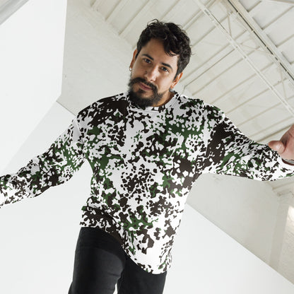Danish Flecktarn Snow CAMO Unisex Sweatshirt - Sweatshirts