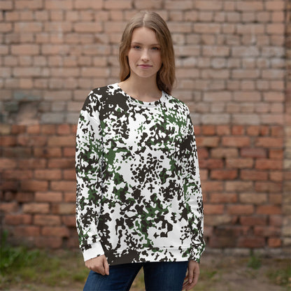 Danish Flecktarn Snow CAMO Unisex Sweatshirt - Sweatshirts