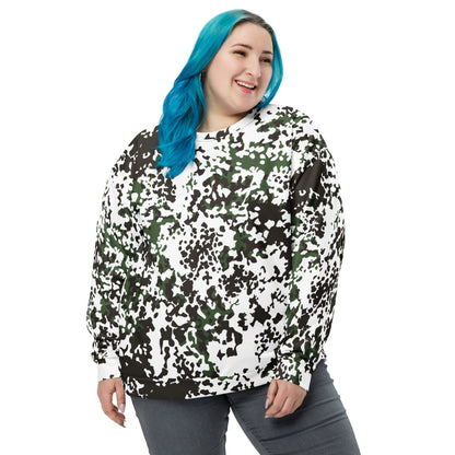Danish Flecktarn Snow CAMO Unisex Sweatshirt - Sweatshirts