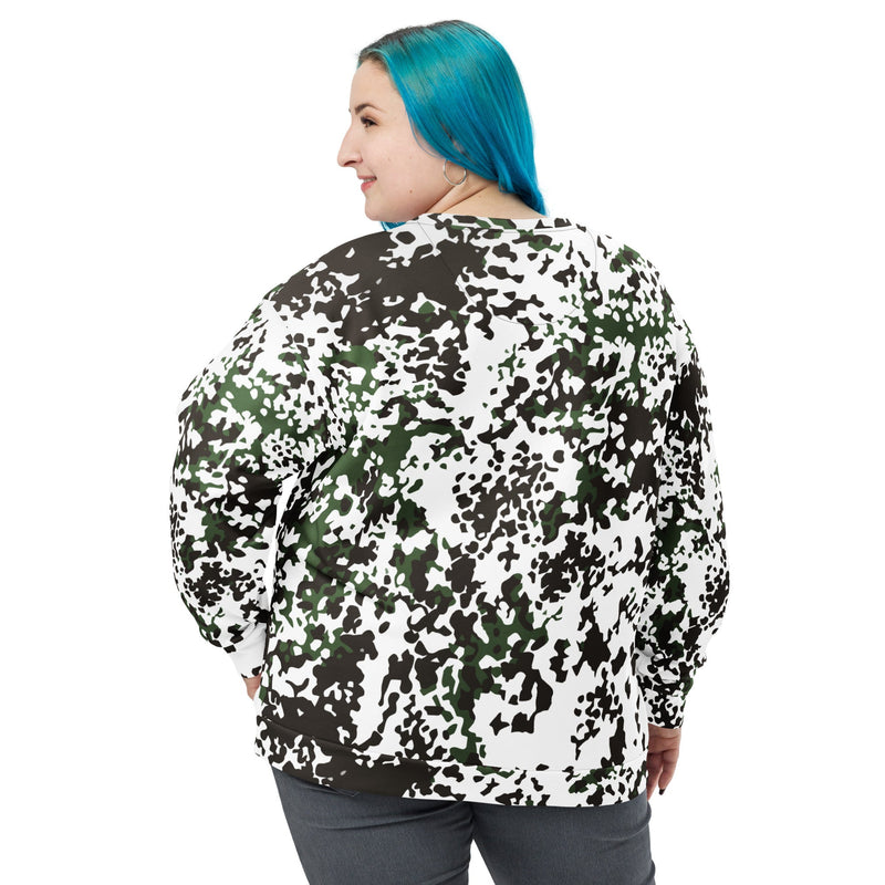 Flecktarn Scandinavian Snow CAMO Unisex Sweatshirt