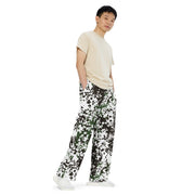 Flecktarn Scandinavian Snow CAMO Unisex Wide-Leg Leisure Pants - Pant