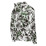 Flecktarn Snow Scandinavian CAMO Unisex Zip Hoodie