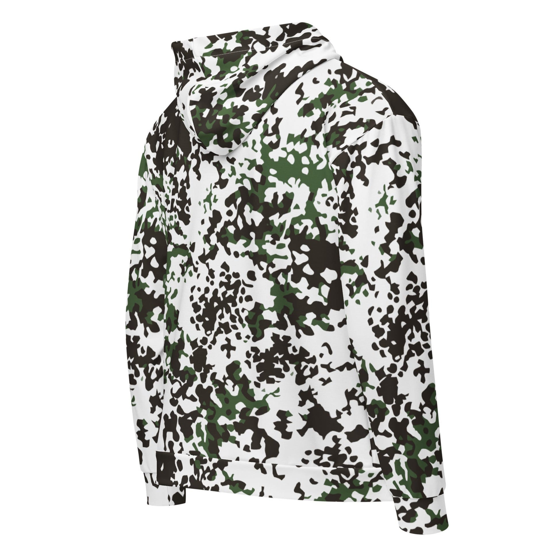 Danish Flecktarn Snow CAMO Unisex zip hoodie Zip Hoodies