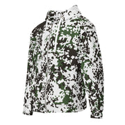 Flecktarn Snow Scandinavian CAMO Unisex Zip Hoodie