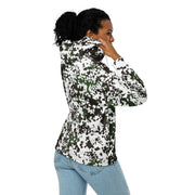 Flecktarn Snow Scandinavian CAMO Unisex Zip Hoodie