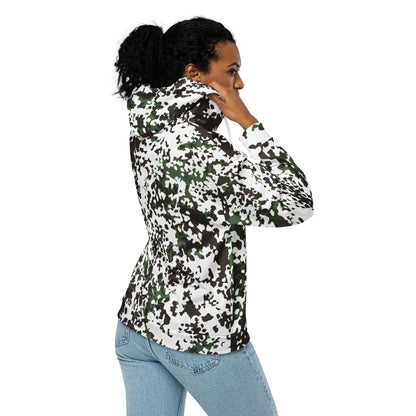 Danish Flecktarn Snow CAMO Unisex zip hoodie Zip Hoodies