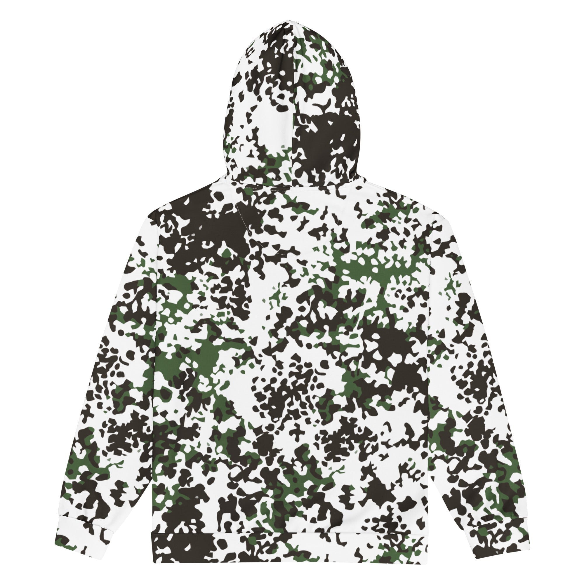CAMO HQ - Danish Flecktarn Snow CAMO Unisex Zip Hoodie - Worldwide