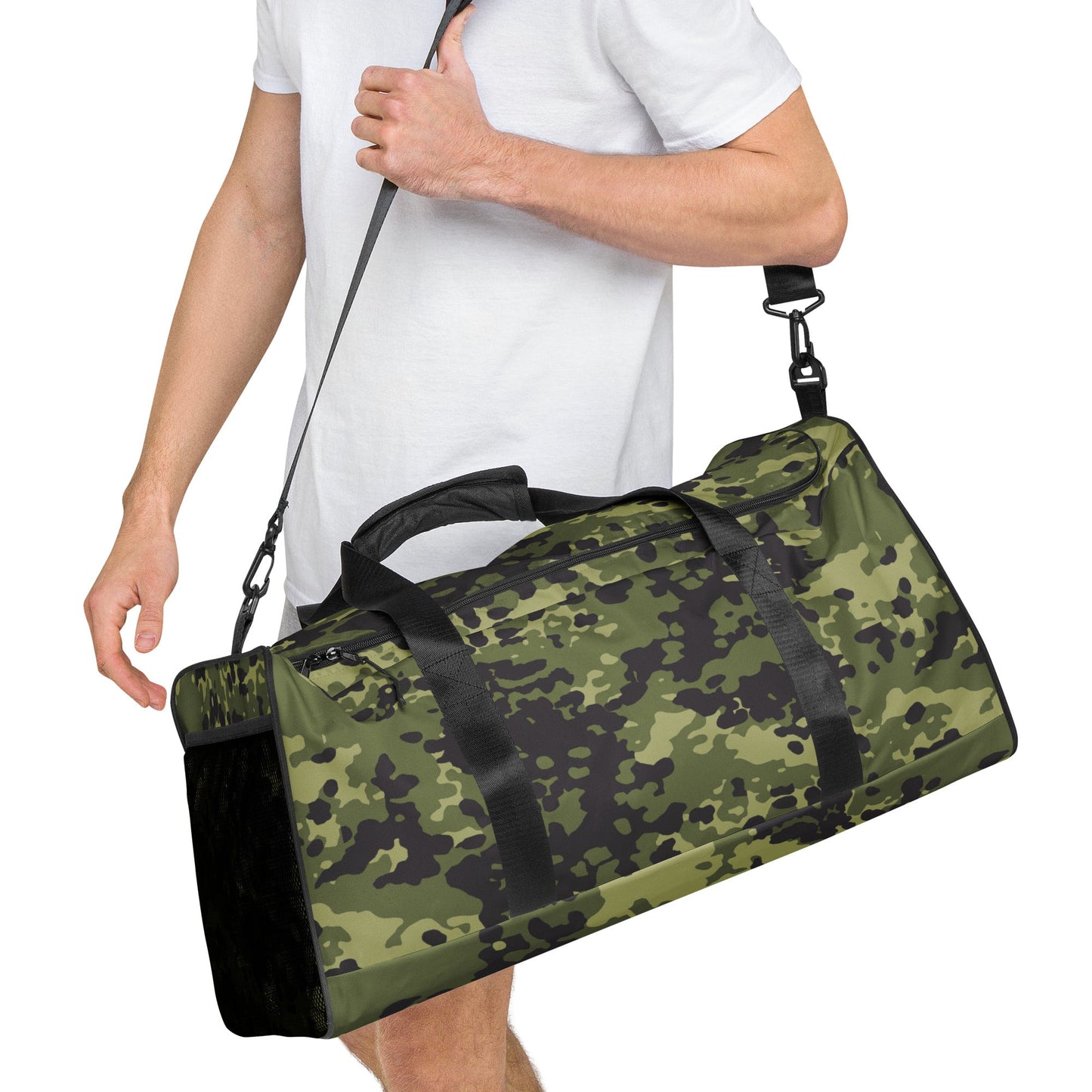 Danish Flecktarn Woodland CAMO Duffle bag - Bags