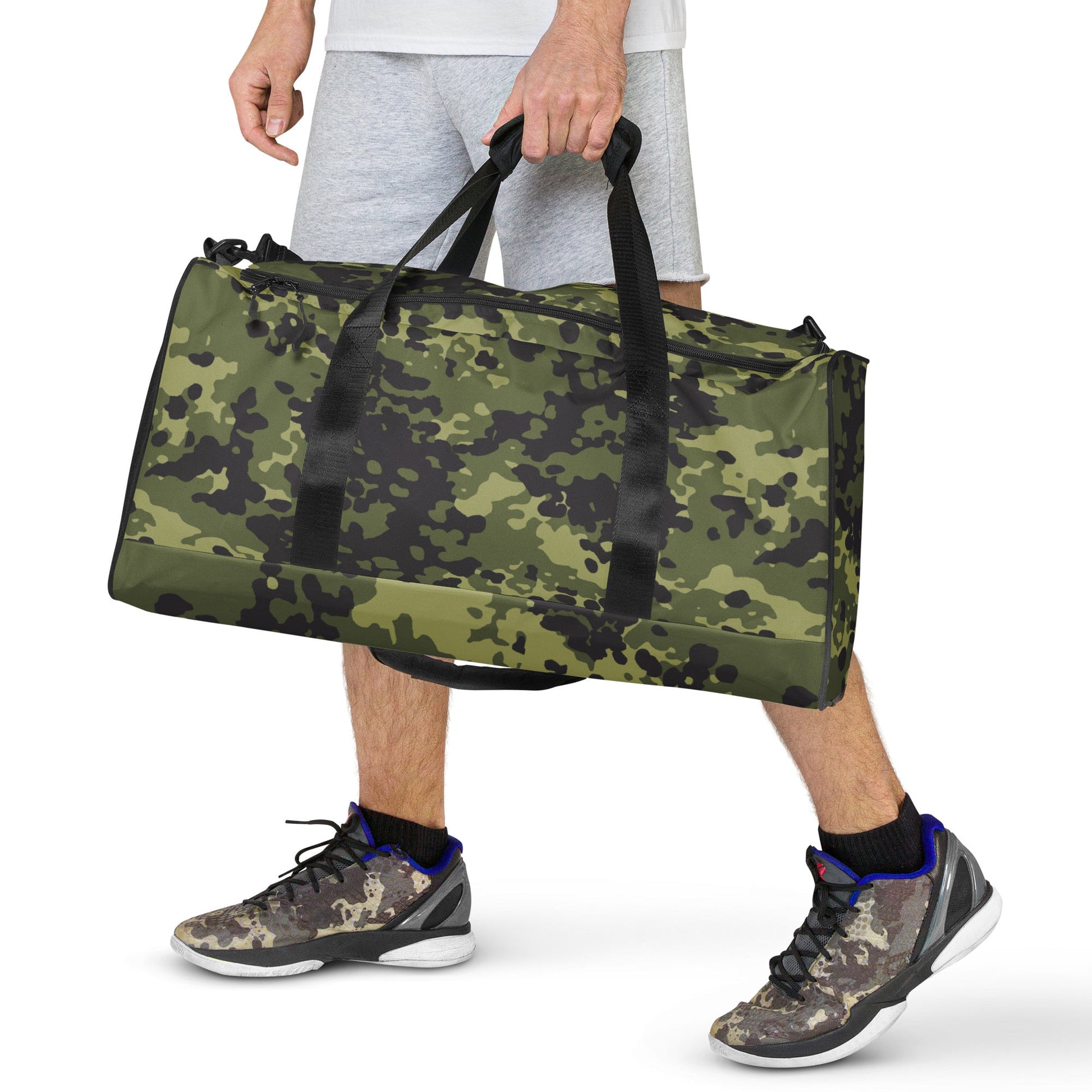 Danish Flecktarn Woodland CAMO Duffle bag - Bags