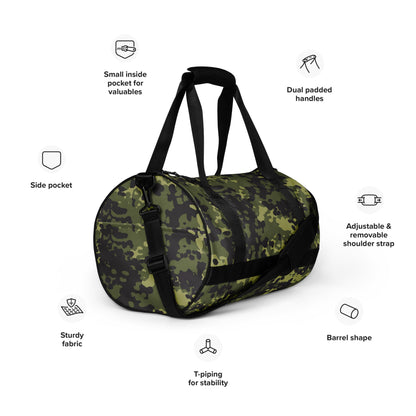 Danish Flecktarn Woodland CAMO gym bag - Gym Bags