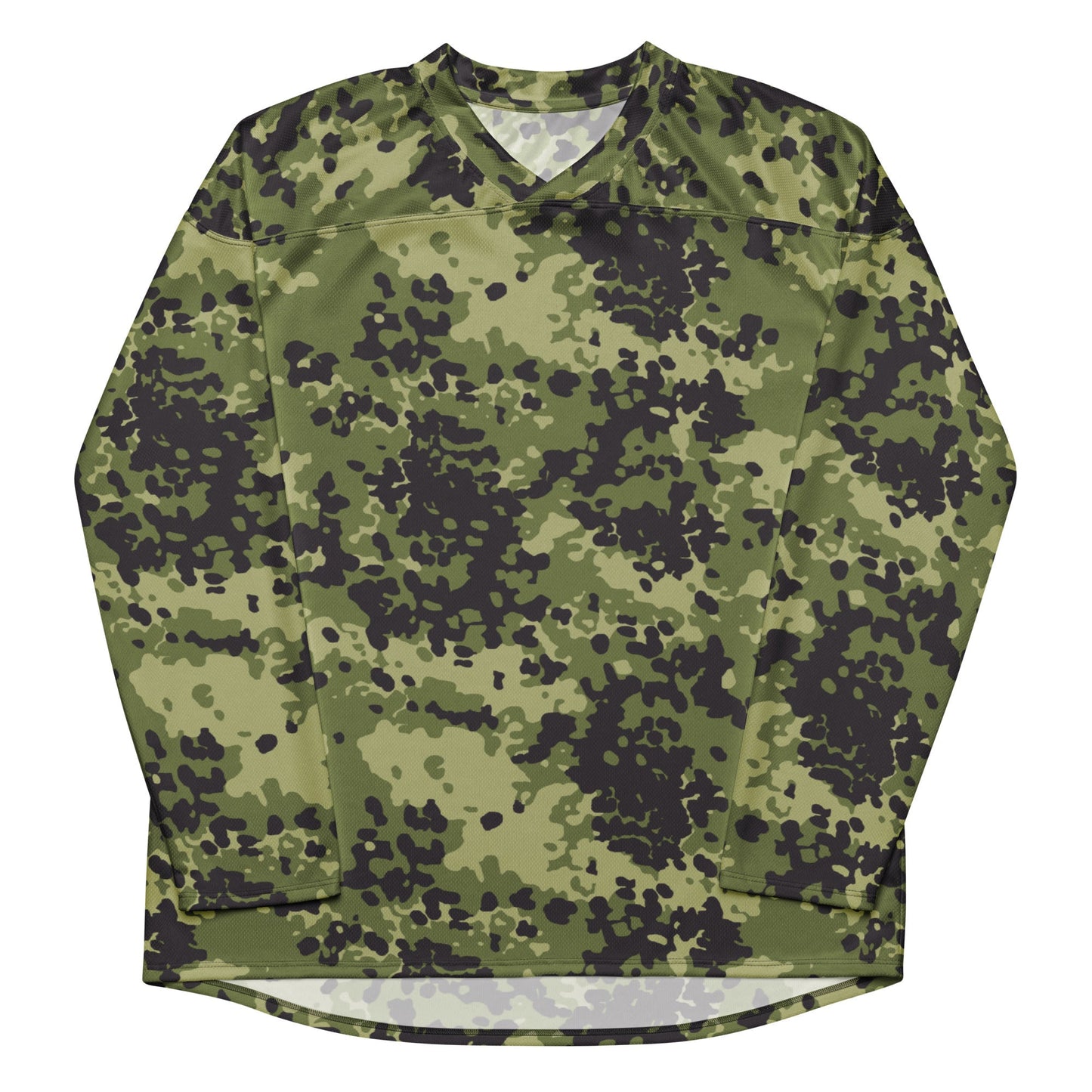 Danish Flecktarn Woodland CAMO hockey fan jersey Hockey Jerseys