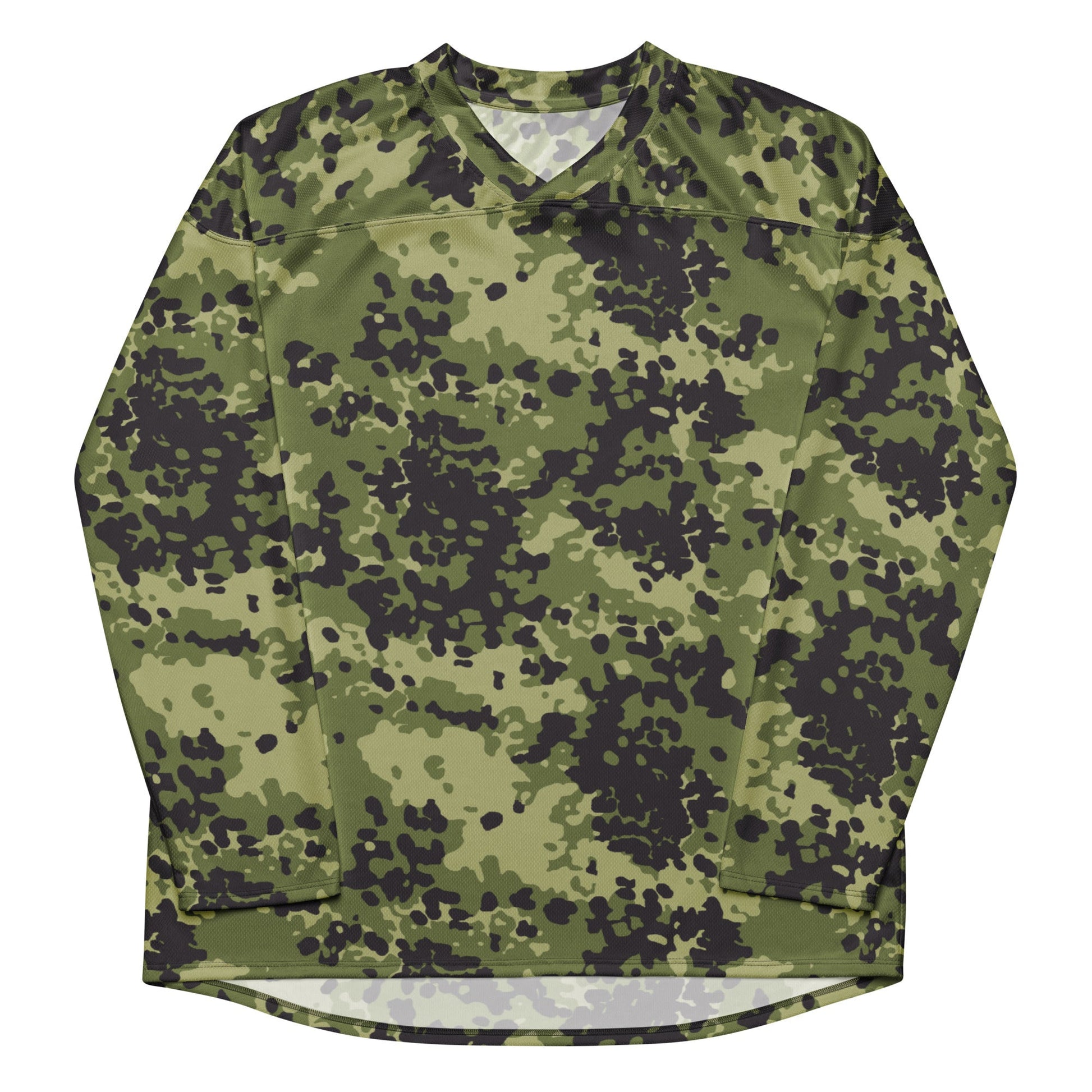 Danish Flecktarn Woodland CAMO hockey fan jersey Hockey Jerseys