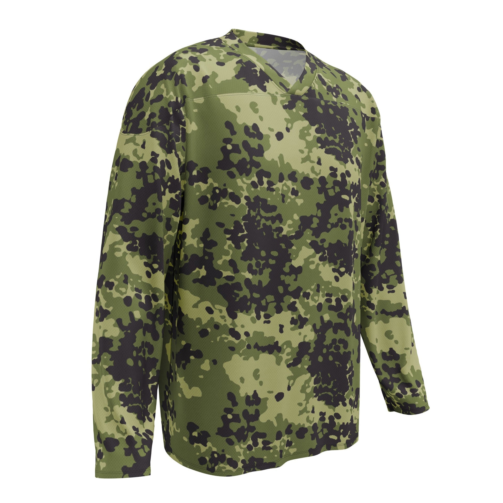 Danish Flecktarn Woodland CAMO hockey fan jersey Hockey Jerseys