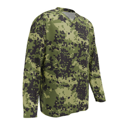 Danish Flecktarn Woodland CAMO hockey fan jersey Hockey Jerseys