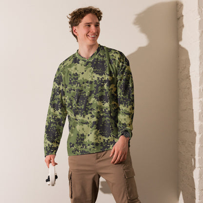 Danish Flecktarn Woodland CAMO hockey fan jersey Hockey Jerseys