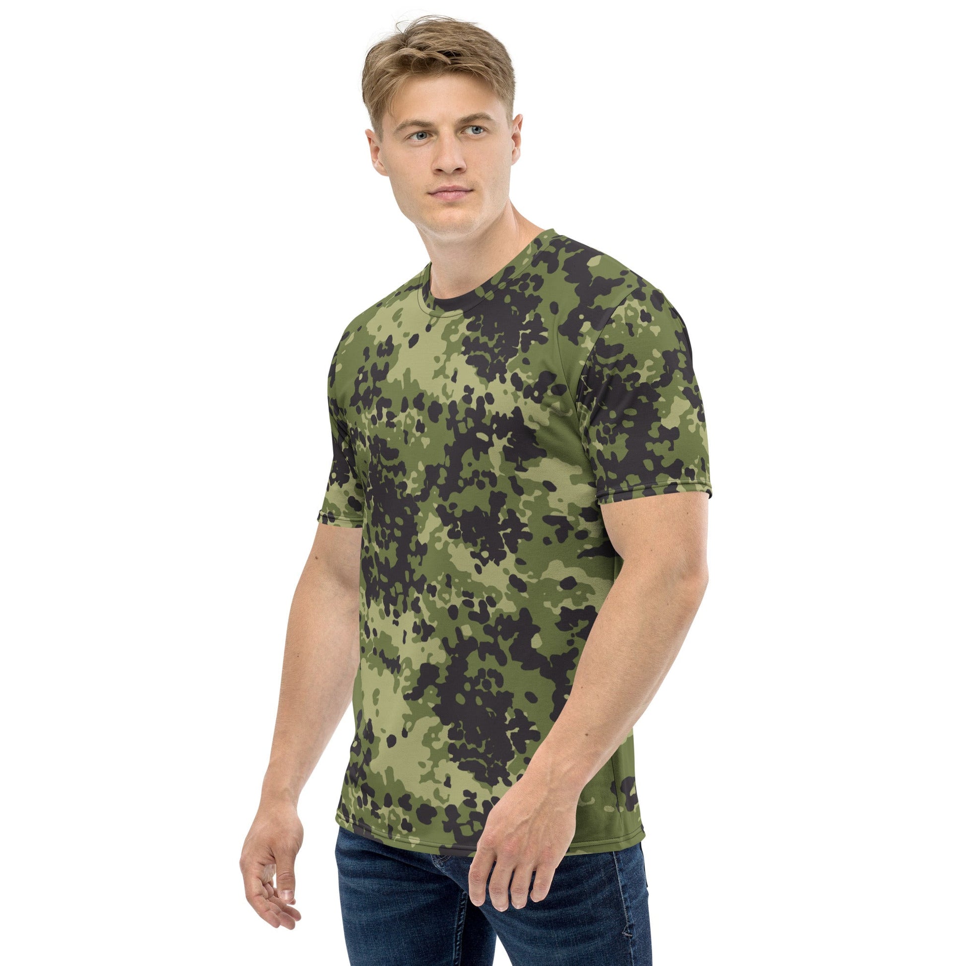 Danish Flecktarn Woodland CAMO Mens t-shirt - T-Shirts