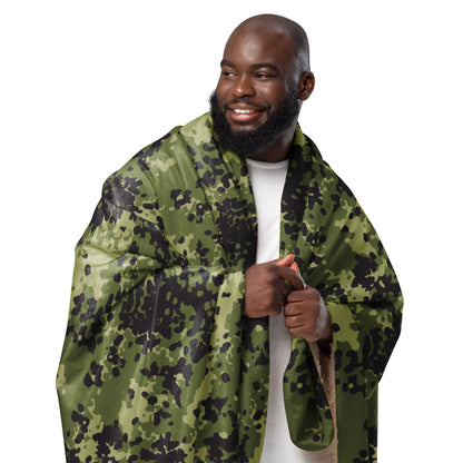 Danish Flecktarn Woodland CAMO Sherpa blanket - Blankets