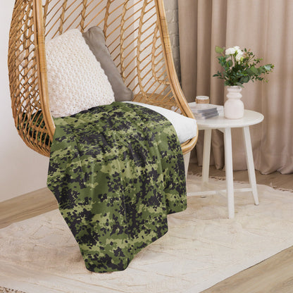 Danish Flecktarn Woodland CAMO Sherpa blanket - Blankets