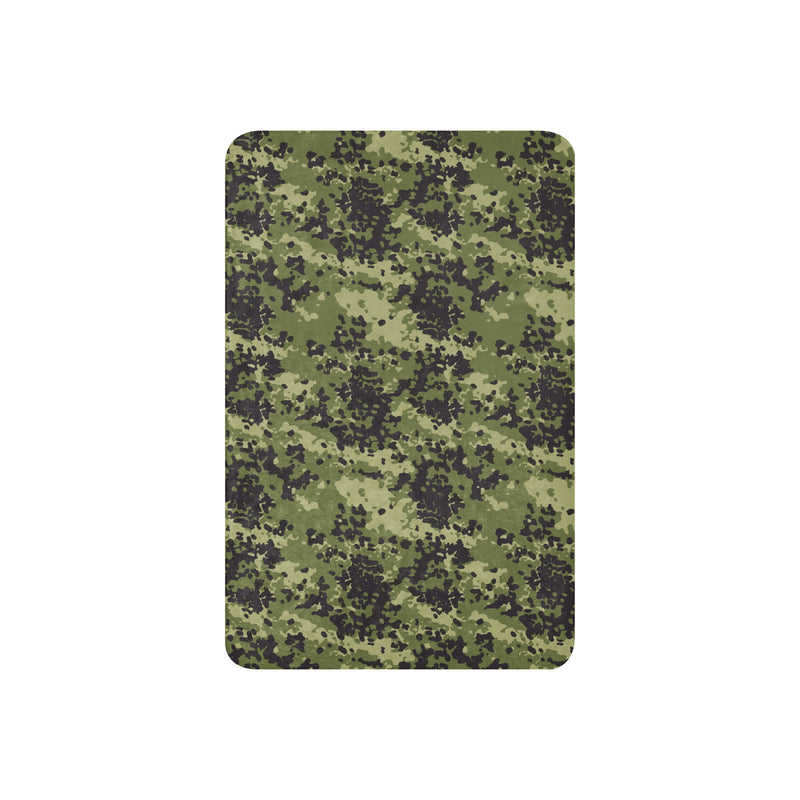 Flecktarn Woodland Scandinavian CAMO Sherpa Blanket