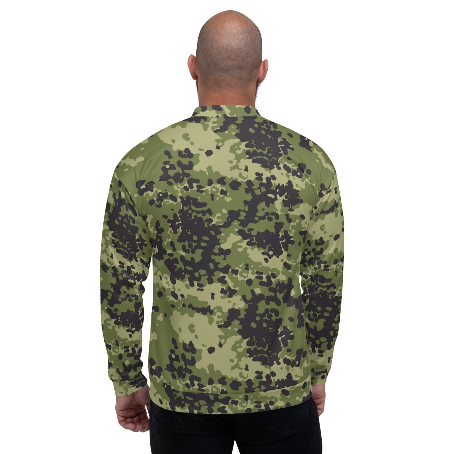 Danish Flecktarn Woodland CAMO Unisex Bomber Jacket - Jackets