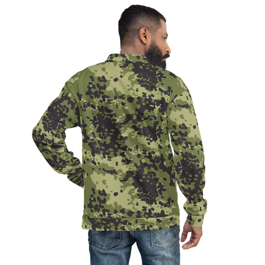 Danish Flecktarn Woodland CAMO Unisex Bomber Jacket - Jackets