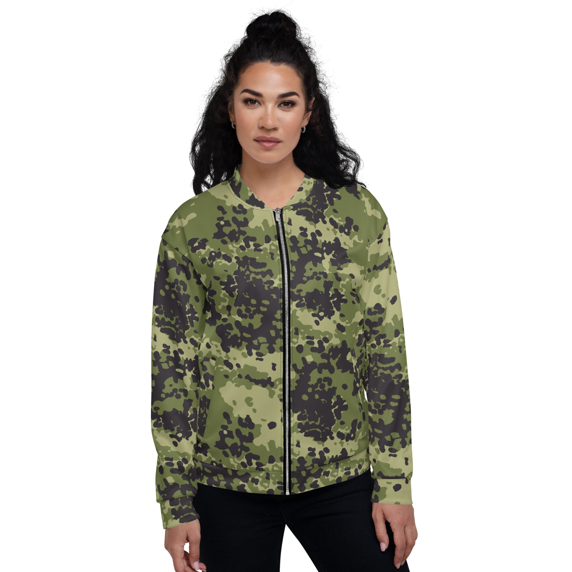 CAMO HQ - Danish Flecktarn Woodland CAMO Unisex Bomber Jacket