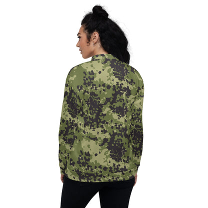 Danish Flecktarn Woodland CAMO Unisex Bomber Jacket - Jackets