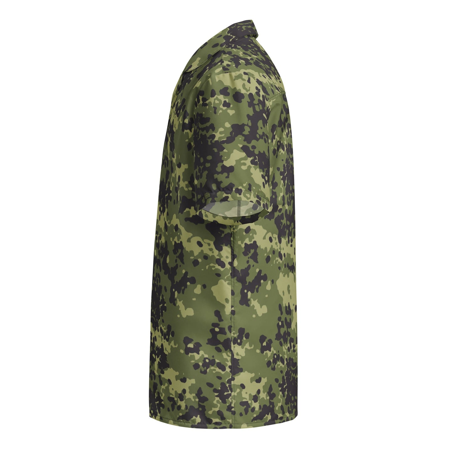 Danish Flecktarn Woodland CAMO Unisex button shirt Button Shirts