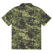 Flecktarn Scandinavian Woodland CAMO Unisex Short-Sleeve Button Shirt - Button-Up