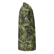 Flecktarn Scandinavian Woodland CAMO Unisex Short-Sleeve Button Shirt - Button-Up