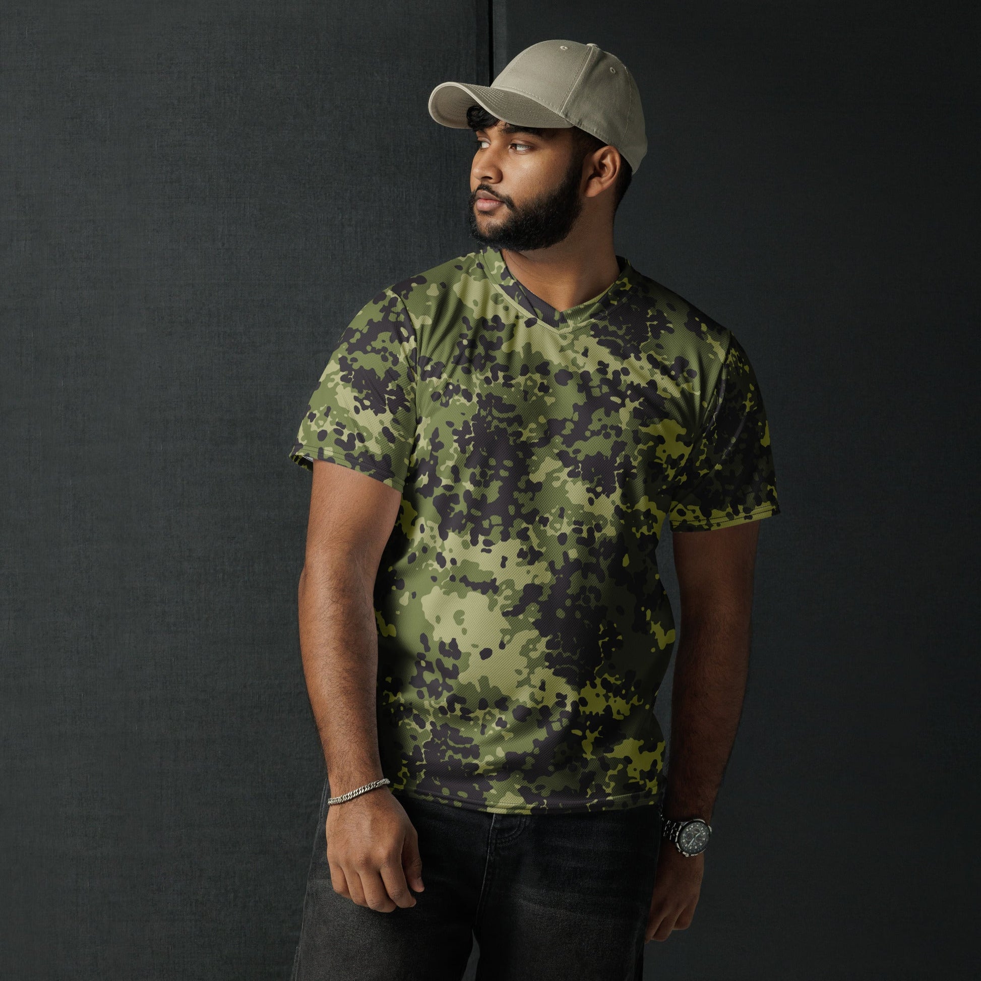 Danish Flecktarn Woodland CAMO unisex sports jersey Sports Jerseys