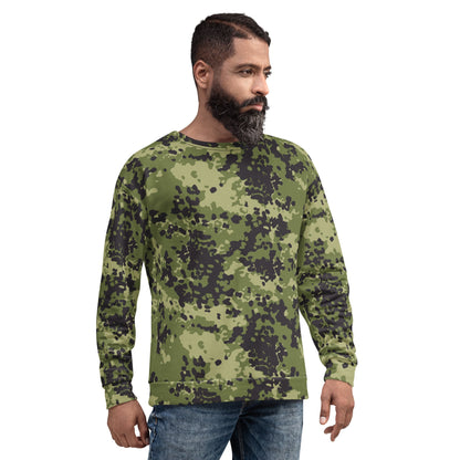 Danish Flecktarn Woodland CAMO Unisex Sweatshirt - Sweatshirts