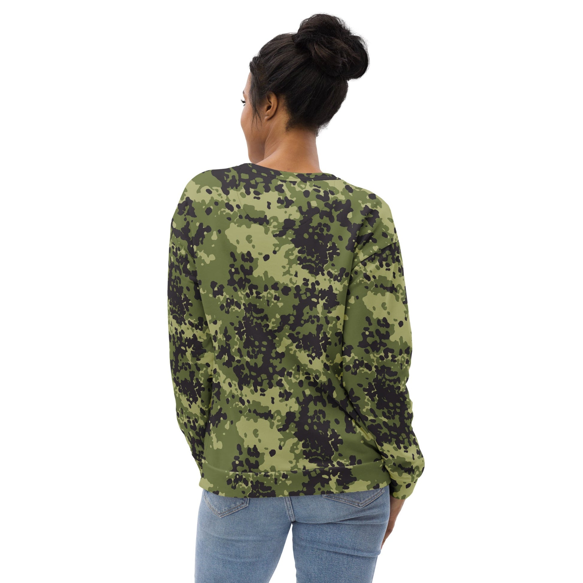 Danish Flecktarn Woodland CAMO Unisex Sweatshirt - Sweatshirts