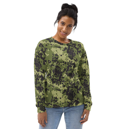 Danish Flecktarn Woodland CAMO Unisex Sweatshirt - Sweatshirts