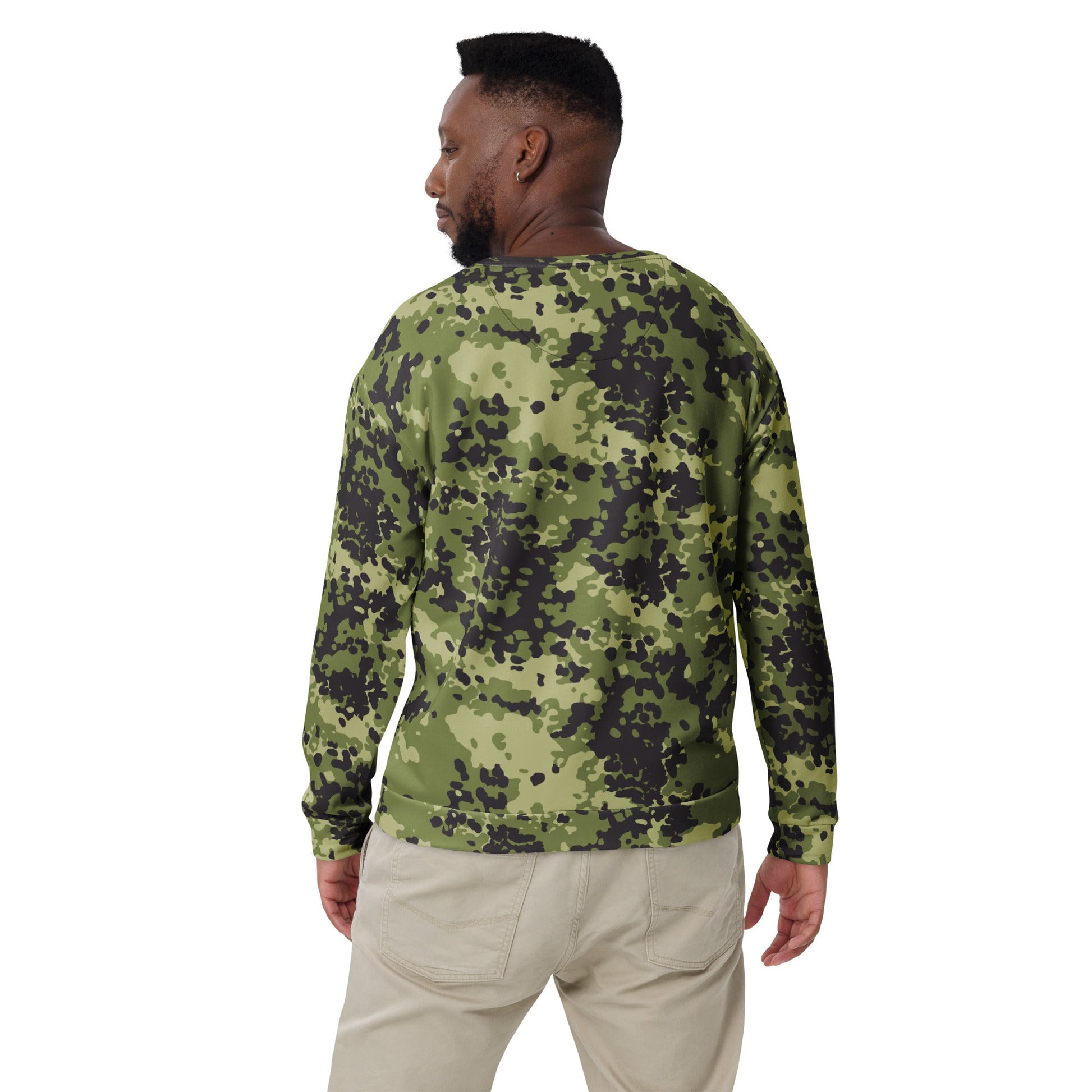 Danish Flecktarn Woodland CAMO Unisex Sweatshirt - Sweatshirts