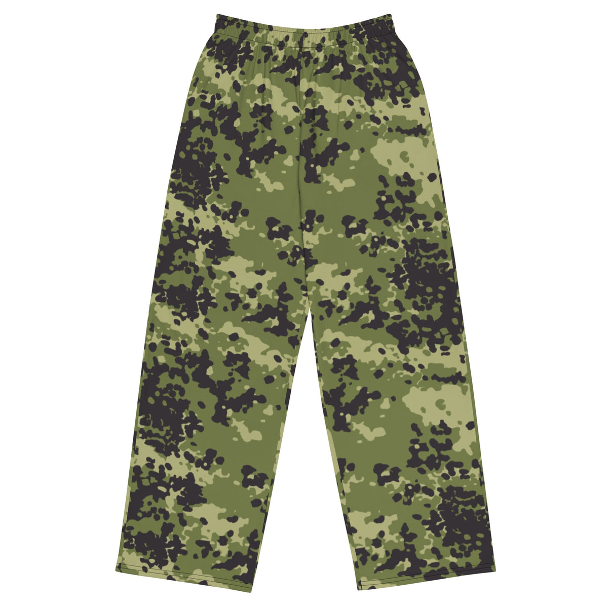 CAMO HQ - Danish Flecktarn Woodland CAMO unisex wide-leg pants