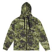 Flecktarn Woodland Scandinavian CAMO Unisex Zip Hoodie - 2XS