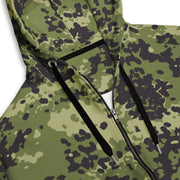 Flecktarn Woodland Scandinavian CAMO Unisex Zip Hoodie