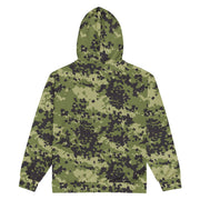 Flecktarn Woodland Scandinavian CAMO Unisex Zip Hoodie