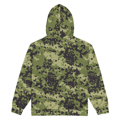 Danish Flecktarn Woodland CAMO Unisex zip hoodie Zip Hoodies