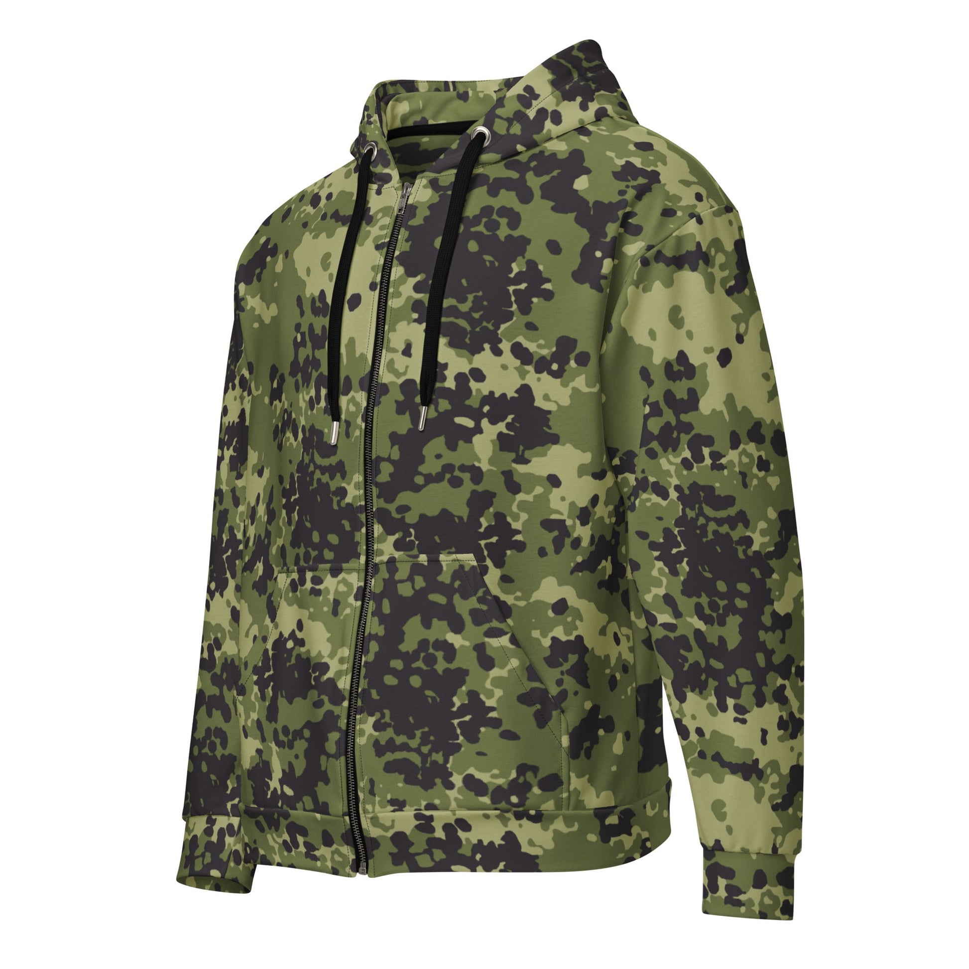 Danish Flecktarn Woodland CAMO Unisex zip hoodie Zip Hoodies